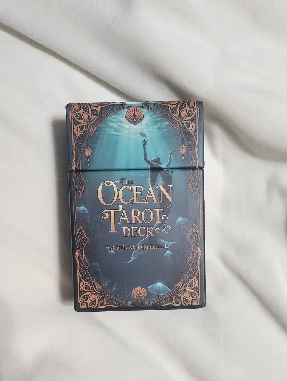 - Ocean Tarot Cards With Guide Foe Beginners Unique Teal Trim